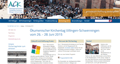 Desktop Screenshot of kirchentag-vs.de